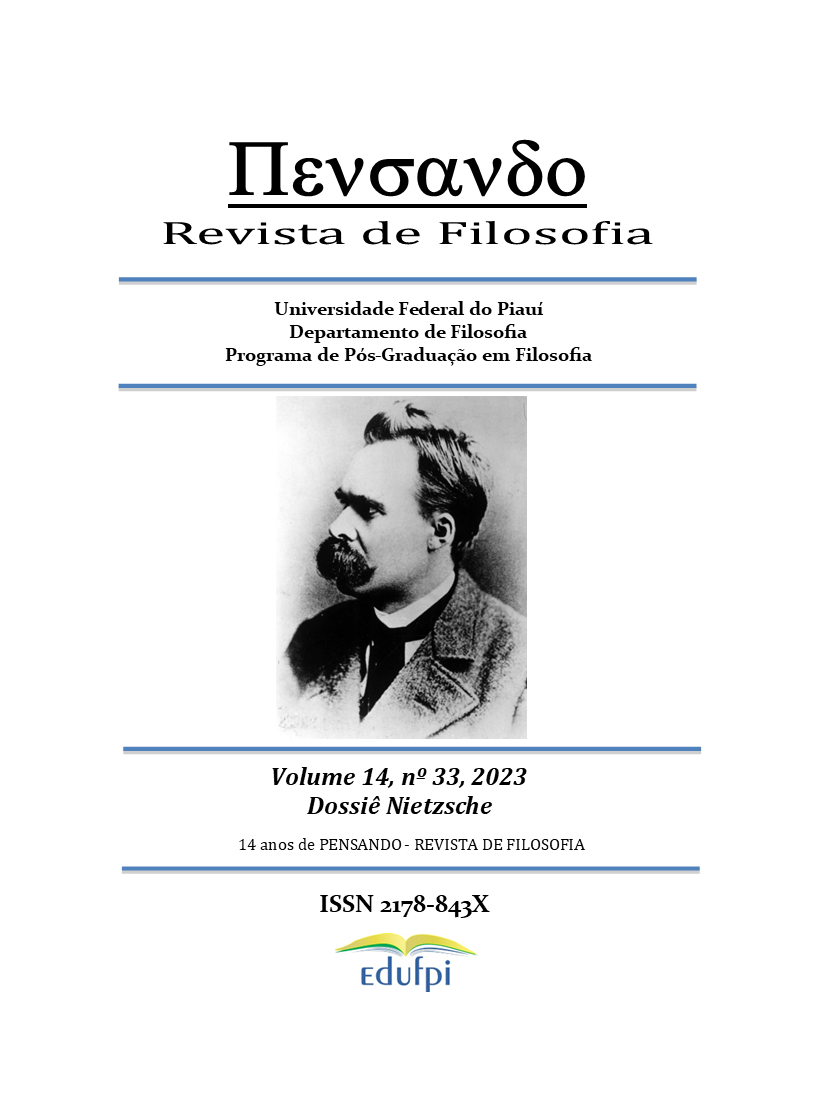 					Visualizar v. 14 n. 33 (2023): Dossiê Nietzsche e a Natureza/VARIA
				