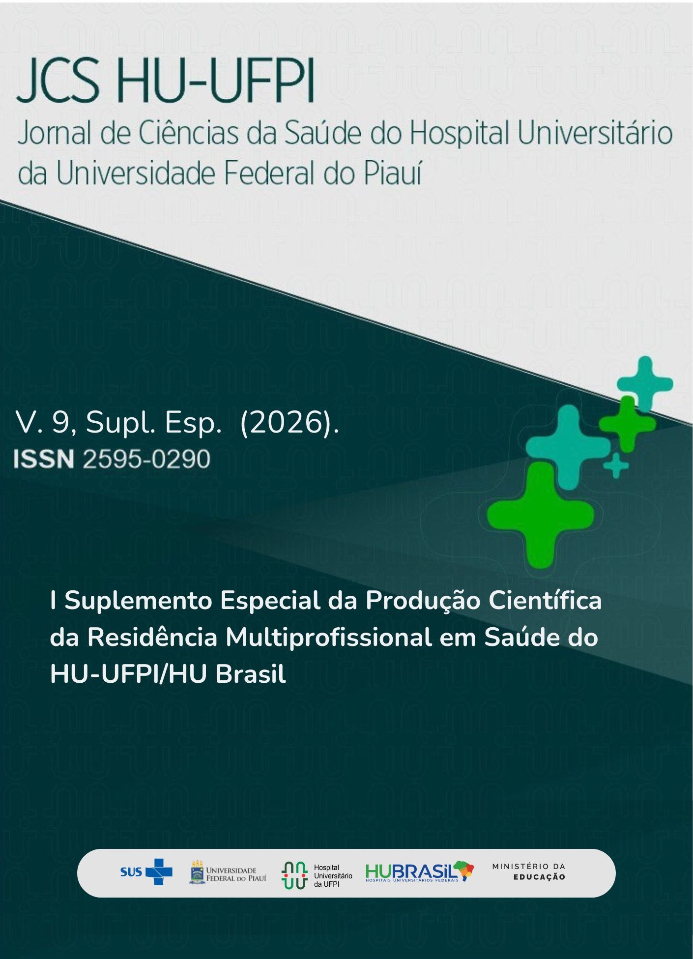 					Visualizar v. 9 n. Supl.Esp. (2026): I Número Especial da Produção Científica da Residência Multiprofissional em Saúde do HU-UFPI/HU Brasil
				