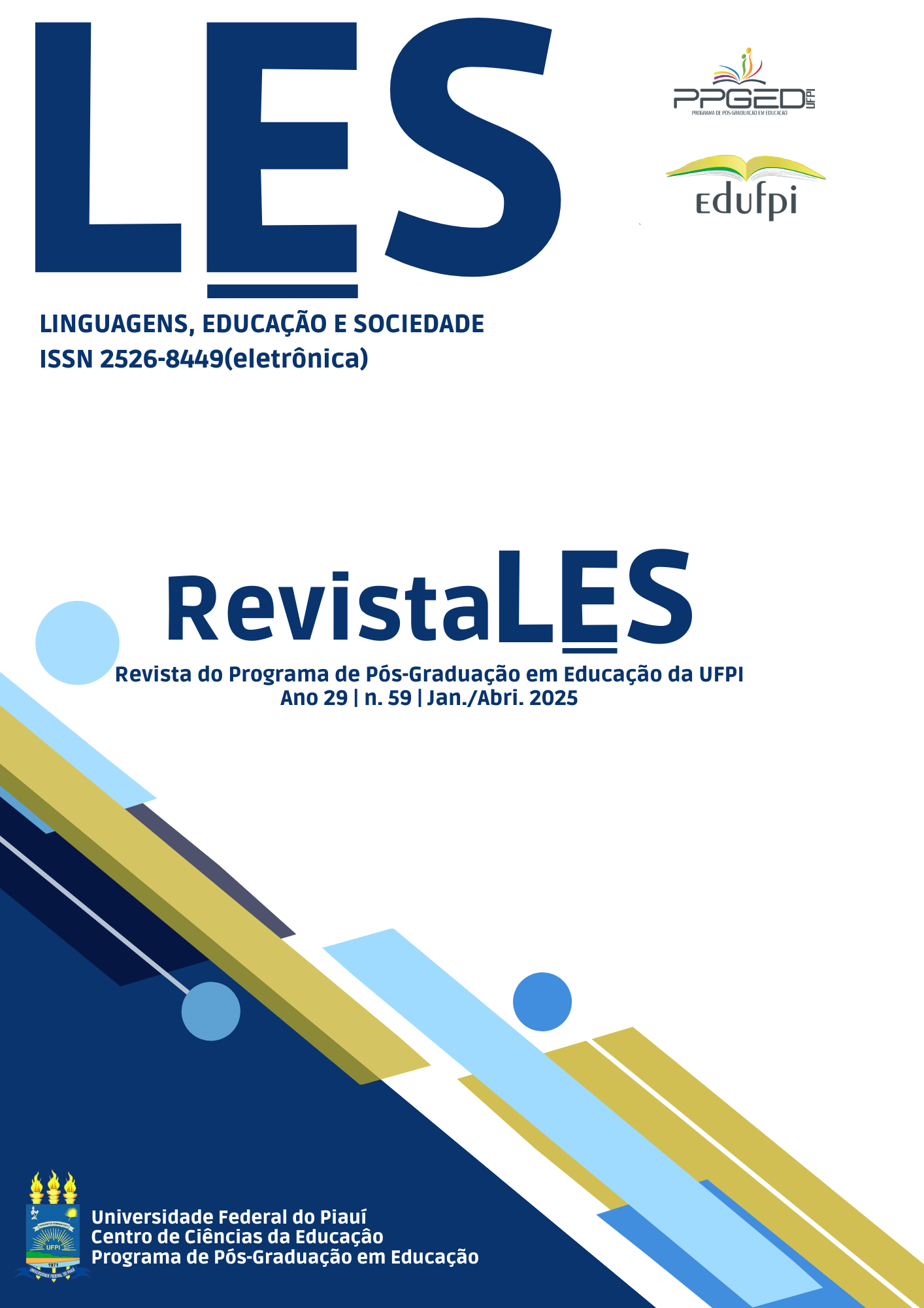 					Visualizar v. 29 n. 60 (2025): Linguagens, Educação e Sociedade
				