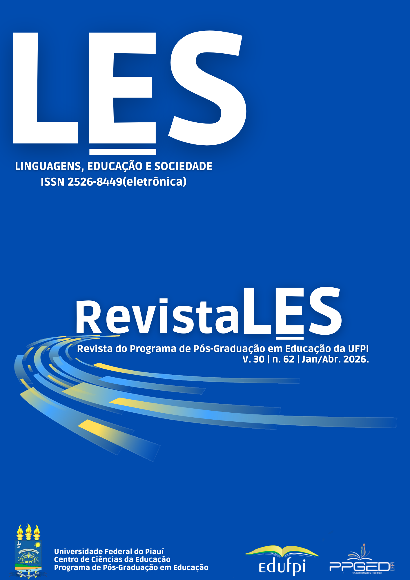 					Visualizar v. 30 n. 62 (2026): Linguagens, Educação e Sociedade
				